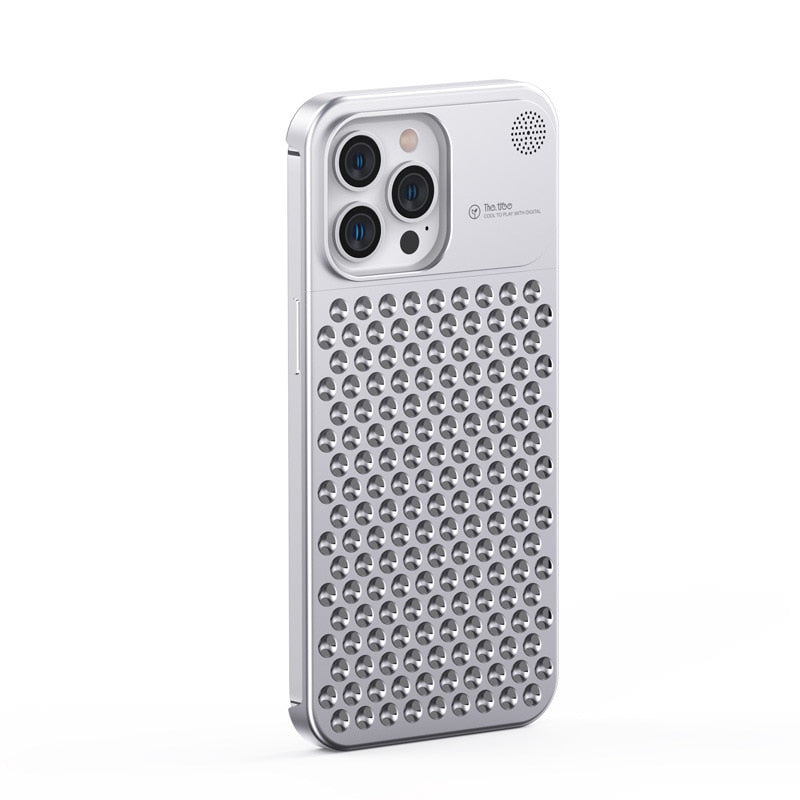 Metal Vent Premium Aluminiumlegering iPhone Cover