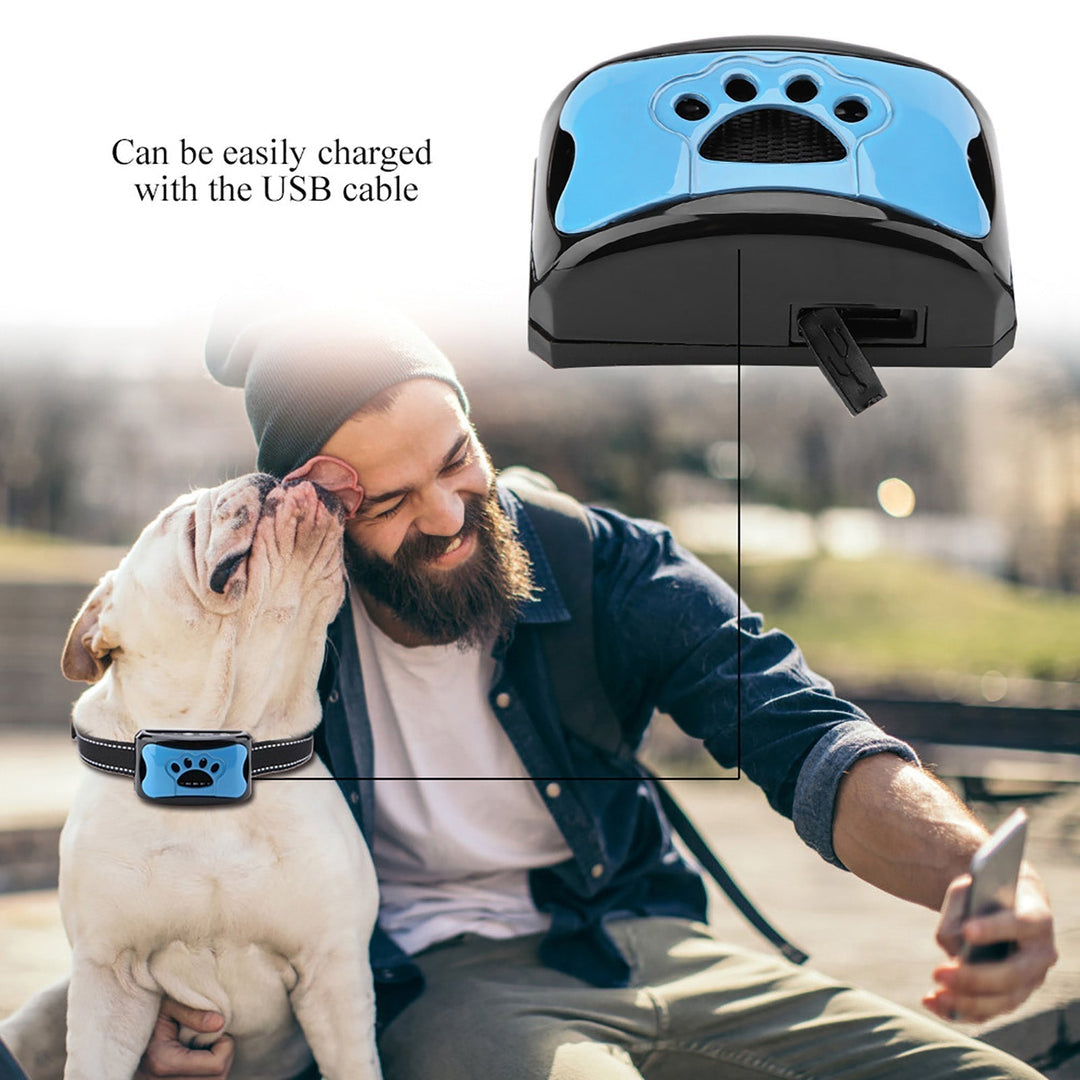 Painless Anti-Bark Collar – Vibrationer &amp; Ultralyd til Hunde