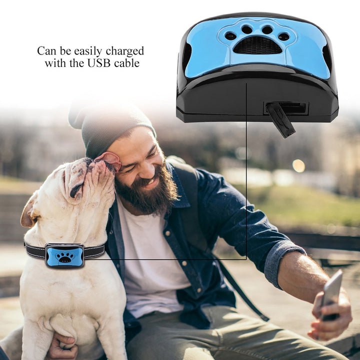 Painless Anti-Bark Collar – Vibrationer &amp; Ultralyd til Hunde