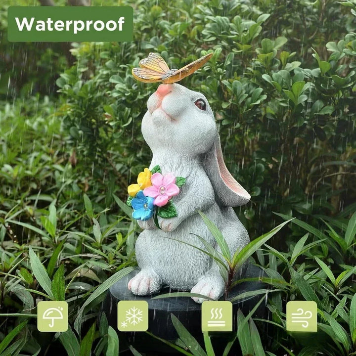 Sommerfugl og Blomst Hare Have Lys