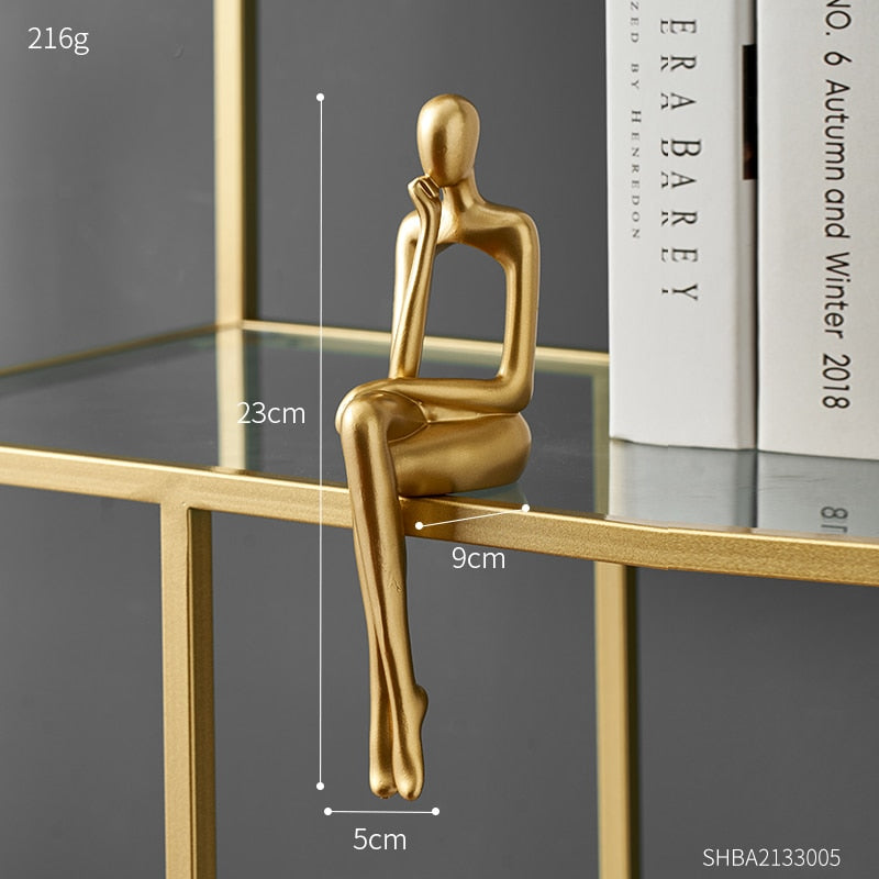 Moderne Figurer Abstrakt Hjem Deko Skulptur
