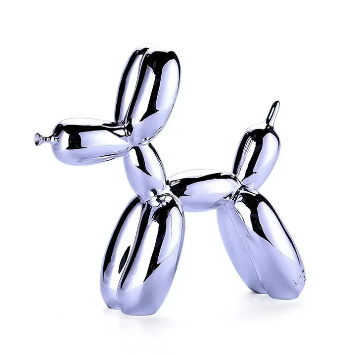 Nordisk Ballon Hund Skulptur Harpiks Dyr Ornament Kunst Skulpturer og Figurer Håndværk Hjem Dekoration Værelse Skrivebords Tilbehør