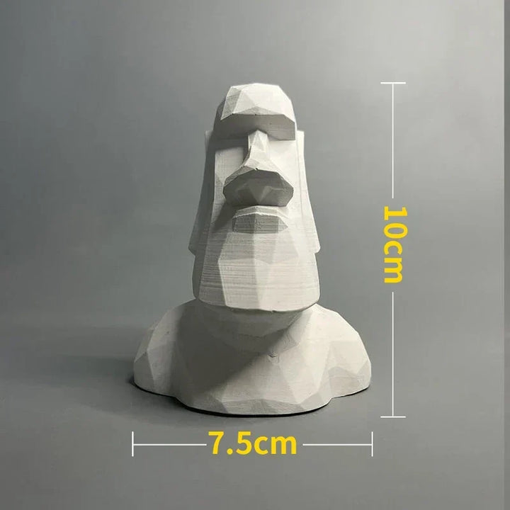 Nordisk INS Stil Karakter Plaster Statue DIY Malet Skitse Fotografi Rekvisitter Bord Dekorationer Hjem Kunst Plaster Dekoration