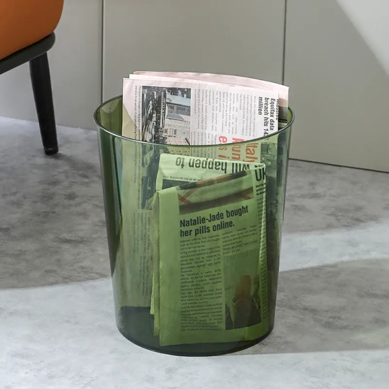 farvet transparent multipurpose beholder lavet af akryl