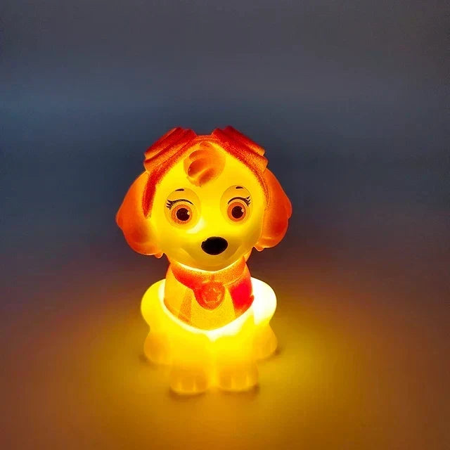 Paw Patrol Natlampe - 3D Bordlampe til Børn, Kreativ Fødselsdagsgave