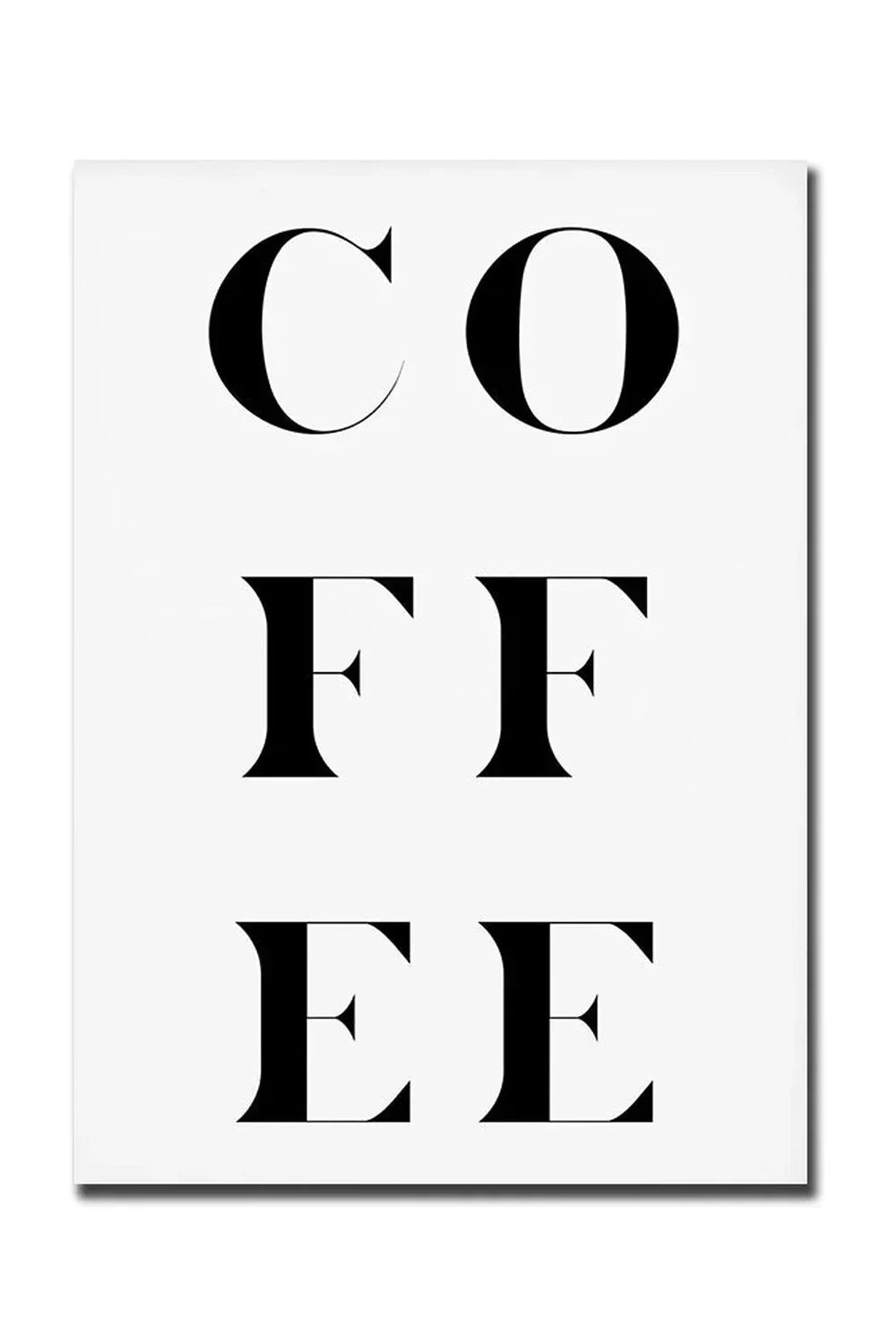 God Morgen Kaffe Lærred Plakat