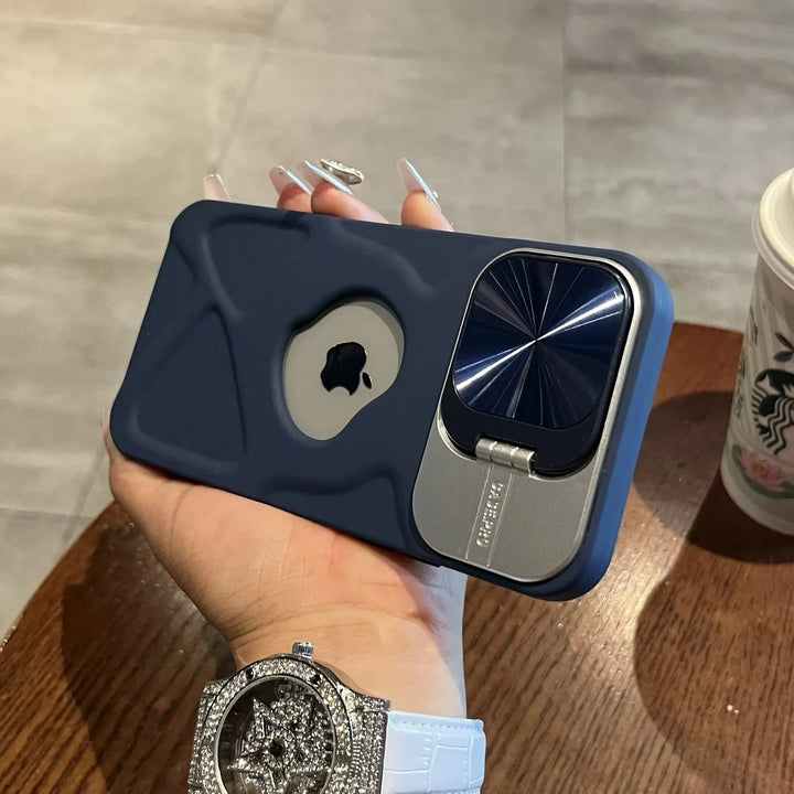 Magsafe Silikone Linse Flip iPhone Cover