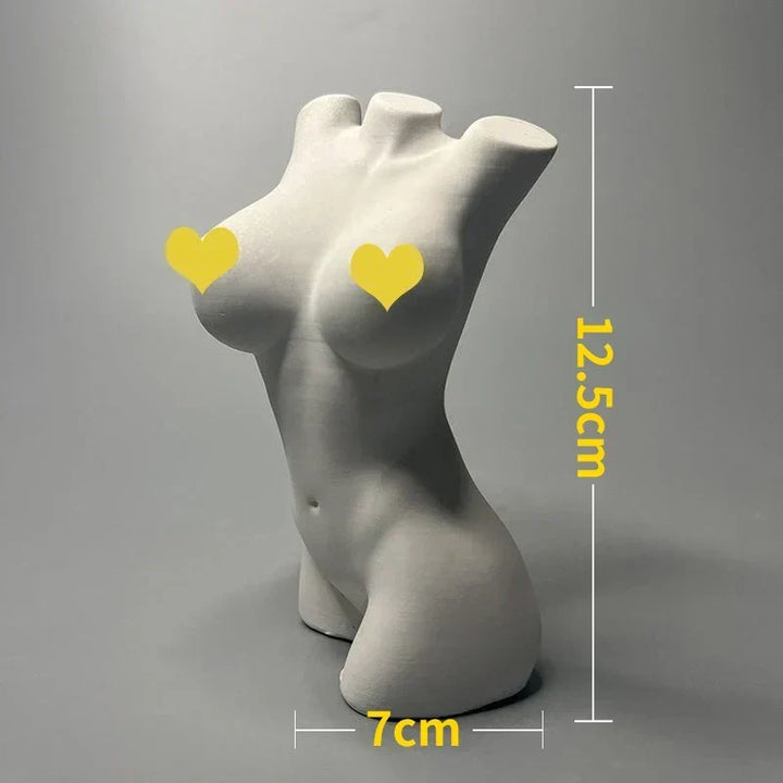 Nordisk INS Stil Karakter Plaster Statue DIY Malet Skitse Fotografi Rekvisitter Bord Dekorationer Hjem Kunst Plaster Dekoration