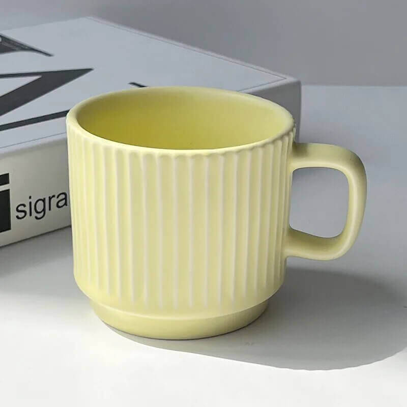 Stor Retro Keramisk Krus