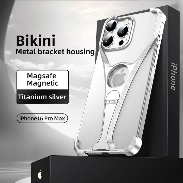 Alloy Metal Udenramme Telefon Etui