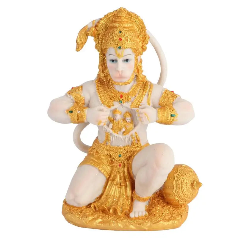 1 Stk. Hanuman Buddha Monkey God Figurine Sydøstasiatisk Stil Hjem Skulptur Lord Hanuman Statue Buddha Figur Ornament