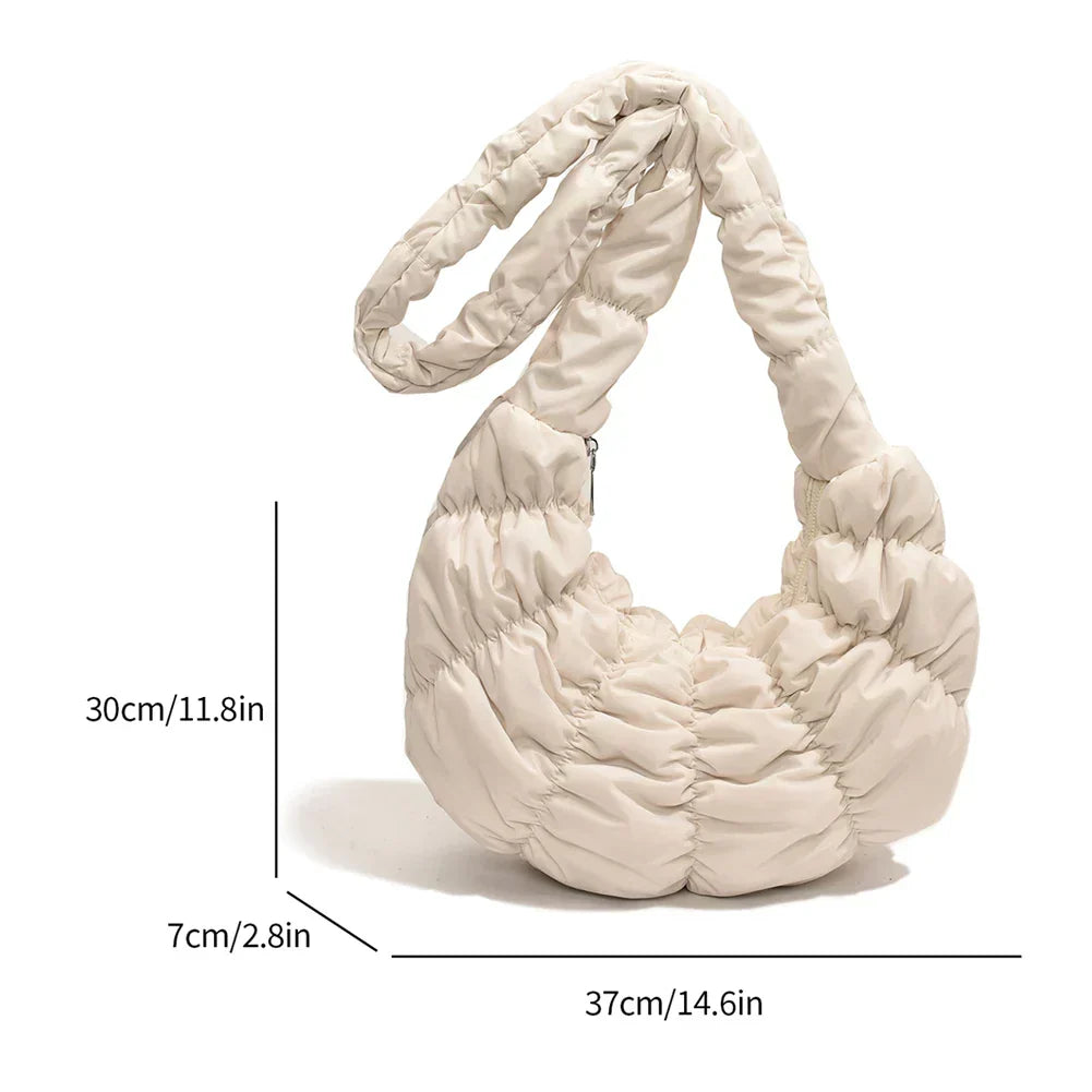 Puff Croissant Skuldertaske