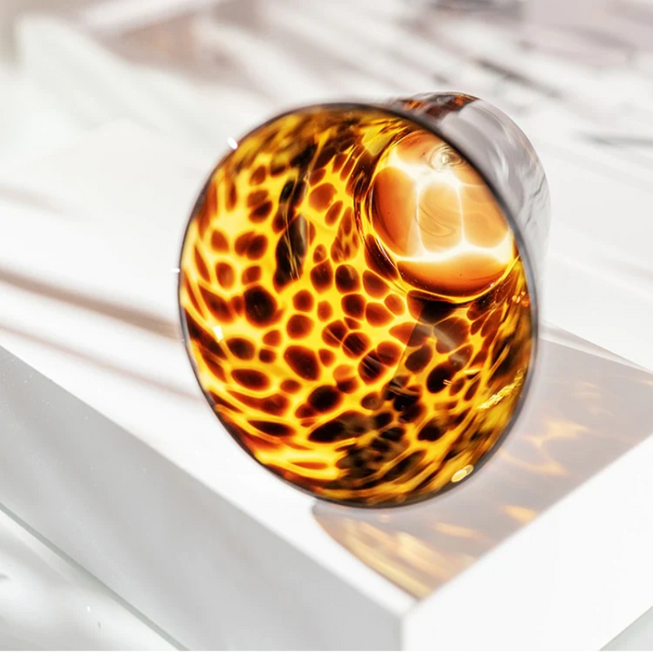 Leopard Retro Drikkeglas