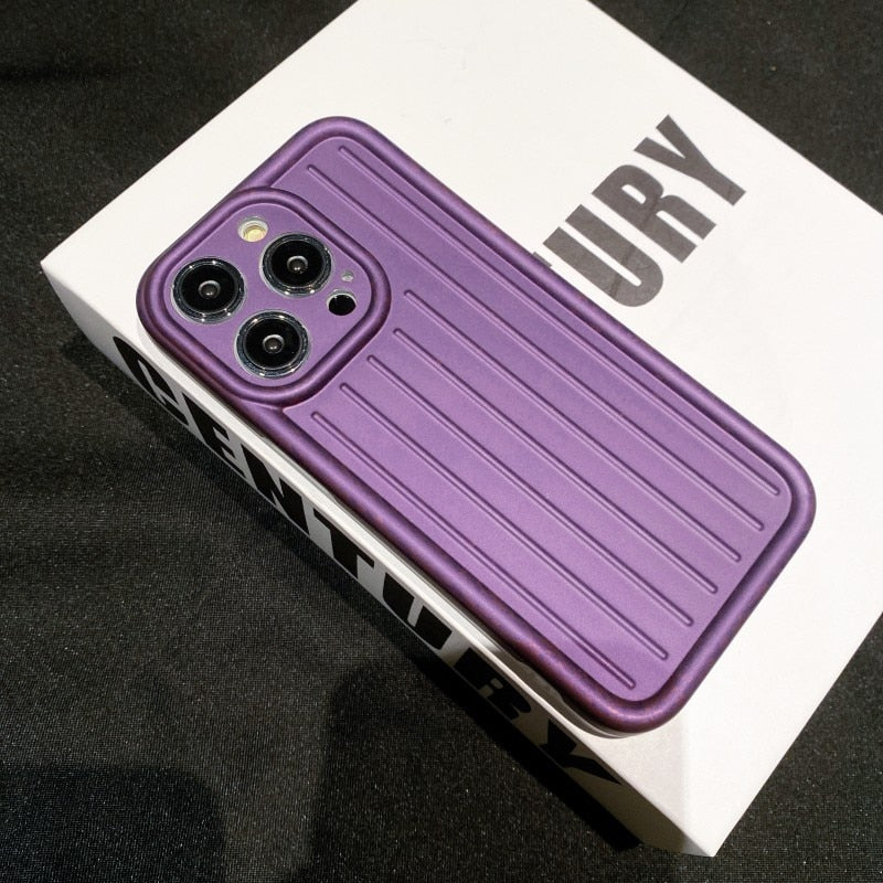 Luggage Box Stødabsorberende iPhone Cover