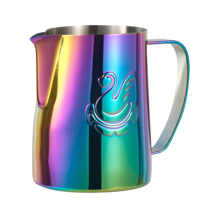600ml rustfrit stål kaffekande mælkeskummer kop flødeskum maker espresso latte art værktøj elegant svane