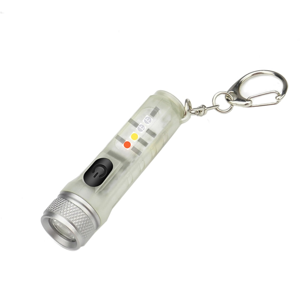 Mini-LED nøglering lommelygte