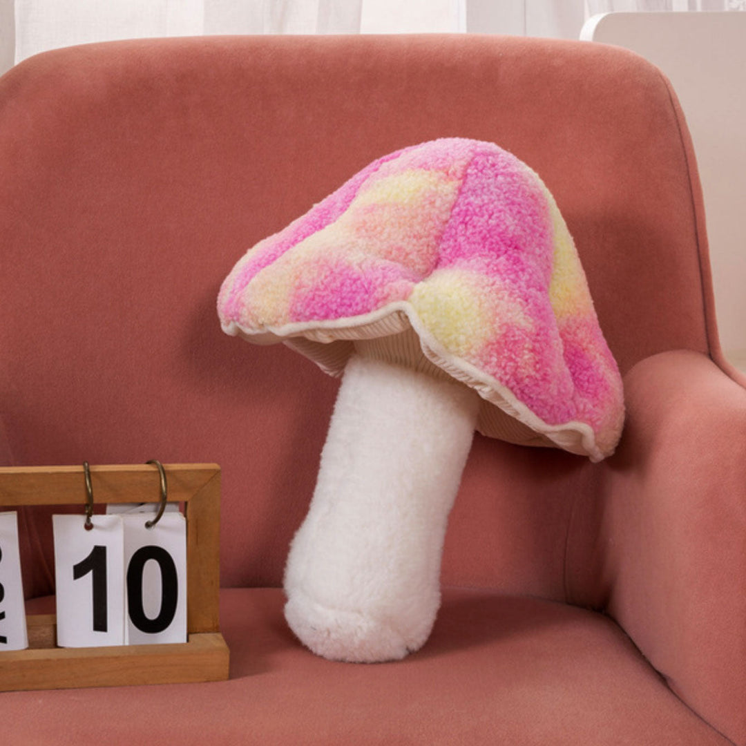 Fluffy Mushroom Cushion