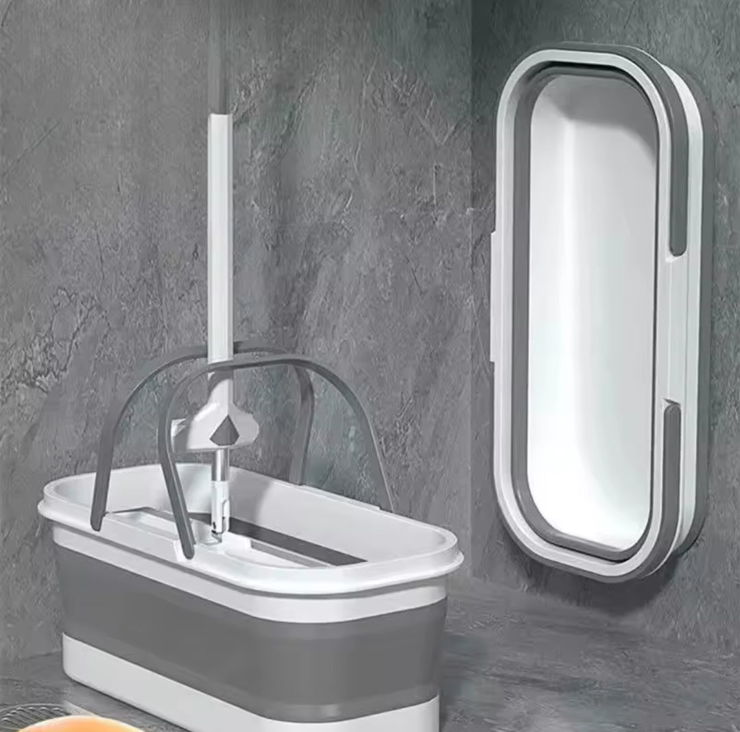 Sammenklappelig foldbar spand