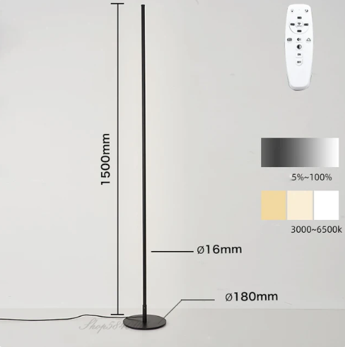 Lightmoon moderne gulvlampe