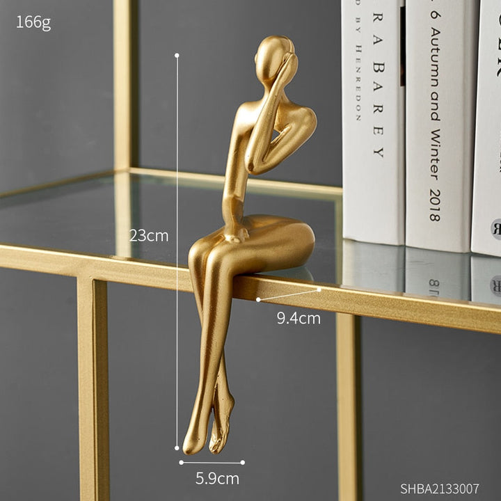 Moderne Figurer Abstrakt Hjem Deko Skulptur