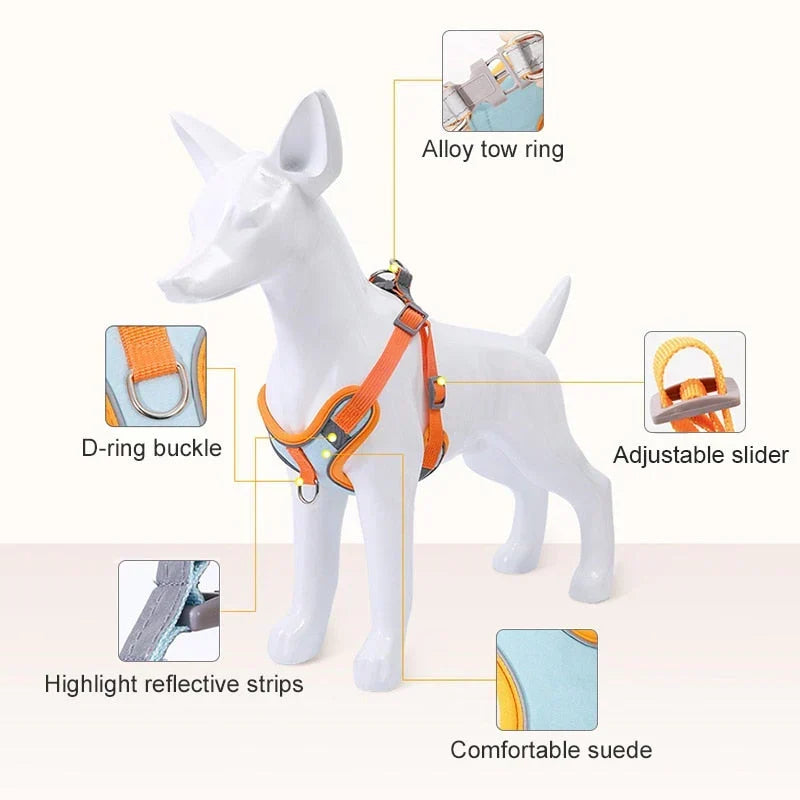 Refleksiv Hvalpe Sele – PawSafe