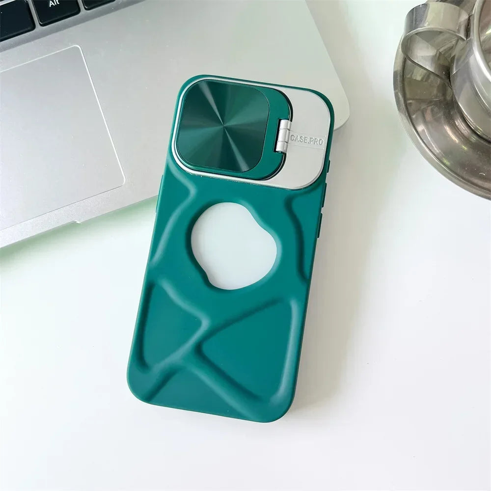 Magsafe Silikone Linse Flip iPhone Cover