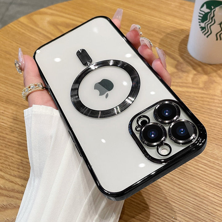 Sky Clear Transparent Silikone iPhone Cover