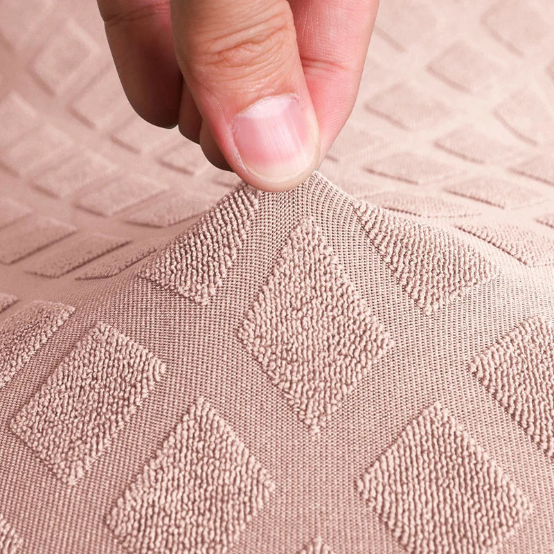 Spandex elastisk kontorstol betræk Jacquard sædebetræk ananas mesh fleece beskyttelsesbetræk elastisk computersædebeskytter