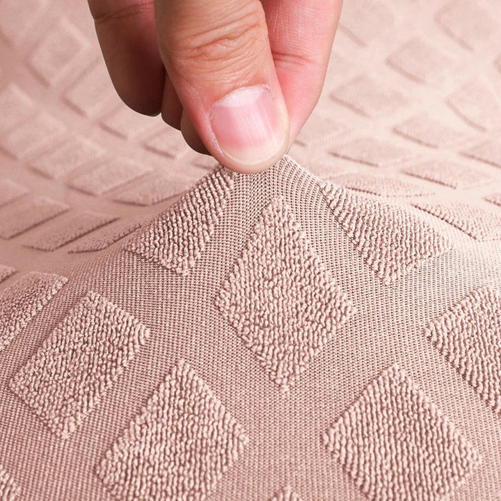 Spandex elastisk kontorstol betræk Jacquard sædebetræk ananas mesh fleece beskyttelsesbetræk elastisk computersædebeskytter