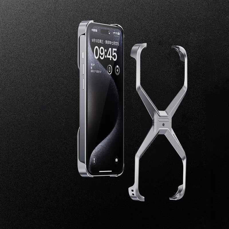 Aftageligt Metal Cool Alloy iPhone Cover