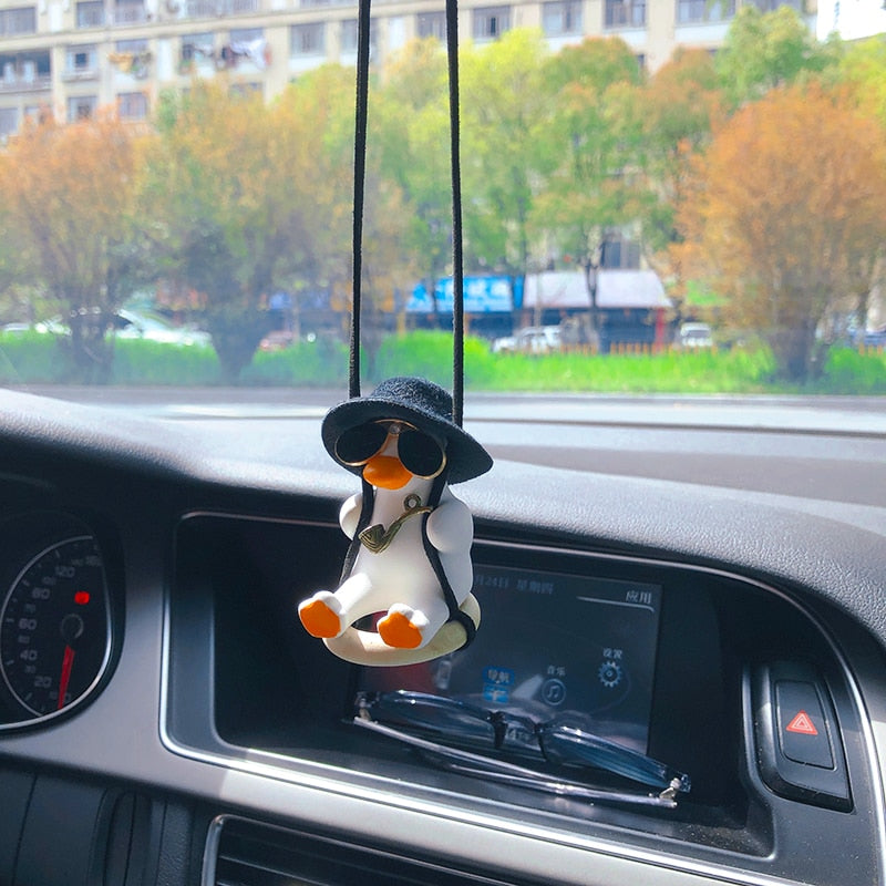 Fancy Duck Bil Forreste Spejl Dekor