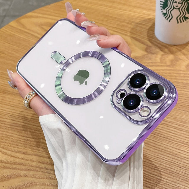 Sky Clear Transparent Silikone iPhone Cover