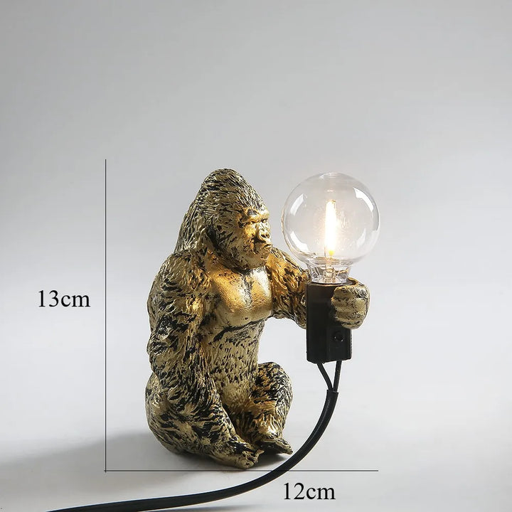 Vred Gorilla Bord Natlampe