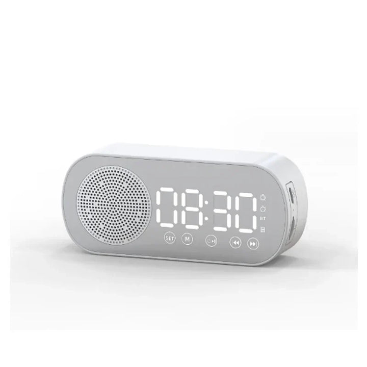 Digital Vækkeur med Bluetooth Højttaler &amp; FM Radio