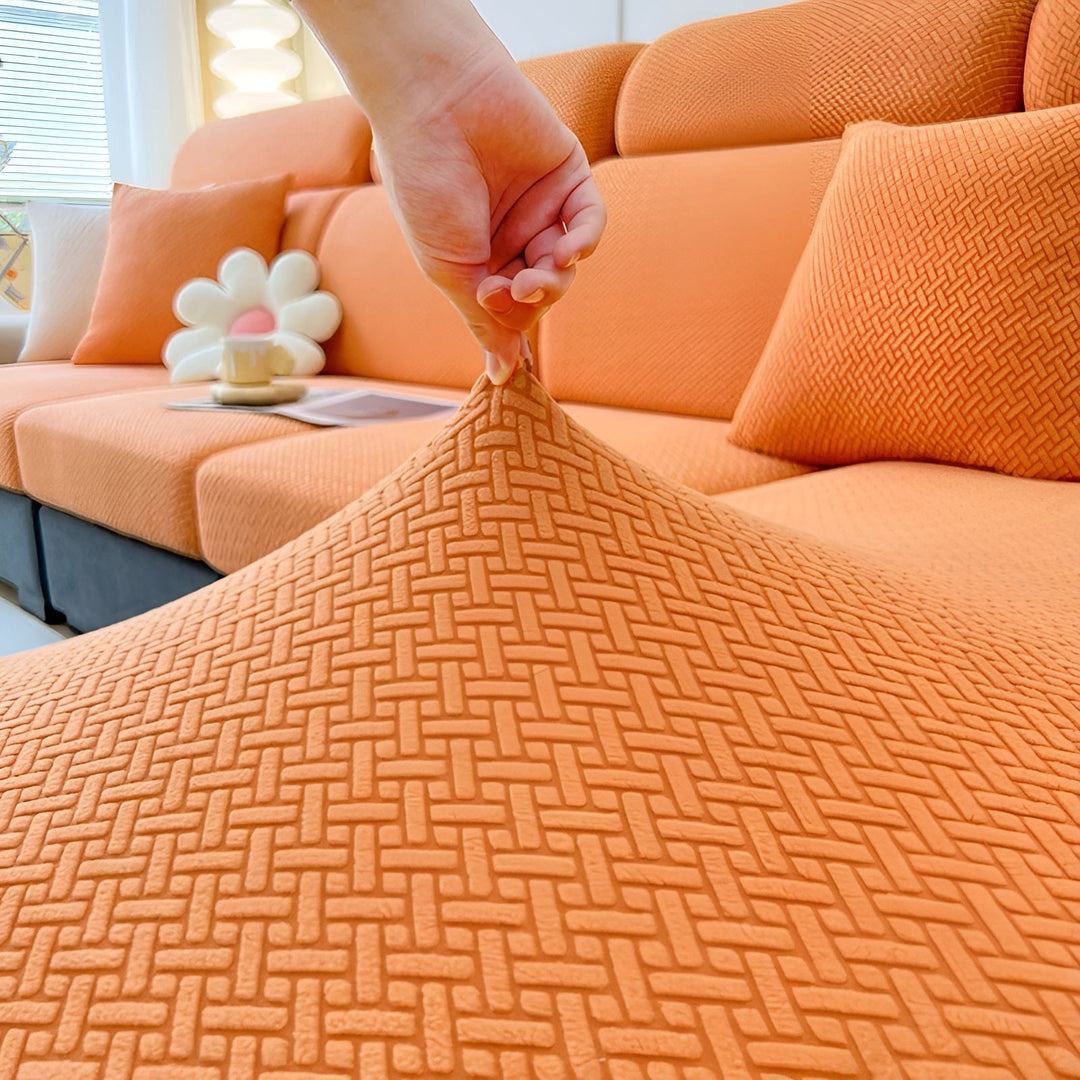 Elastic Sofa Cover – Vandafvisende og Skræddersyet | Beskyttelsesbetræk Fremstillet af Strækstof |