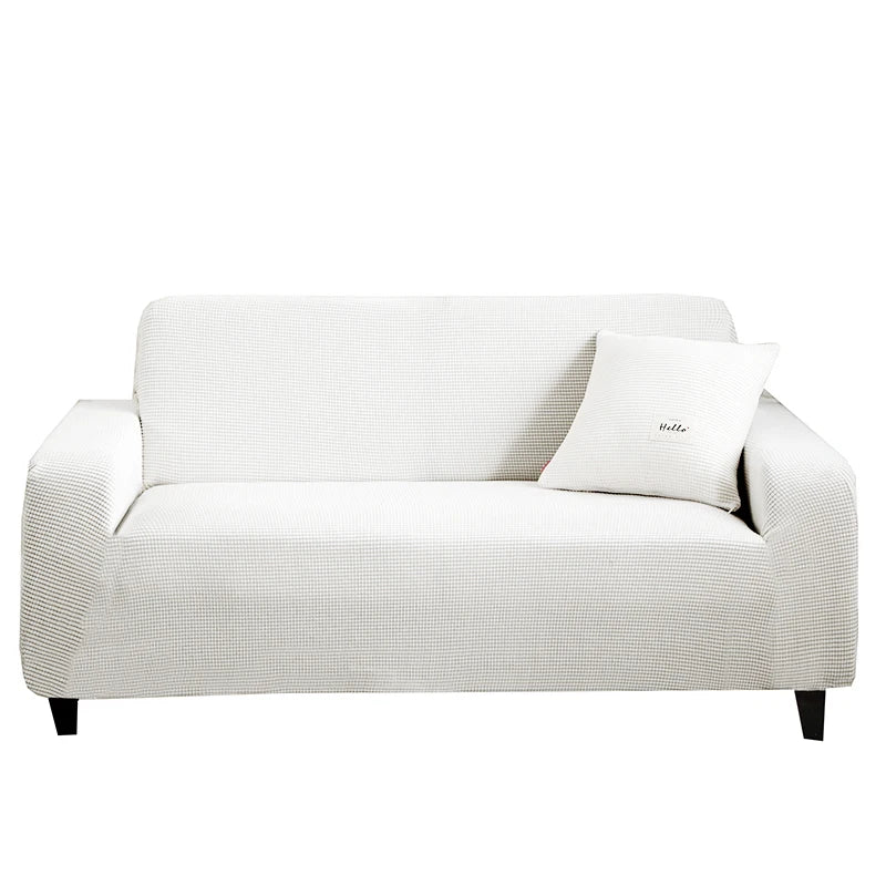 Sofalino Stretch | Elastisk Sofapude | Jacquard Design | Til 1–4 Sæder &amp; L-form