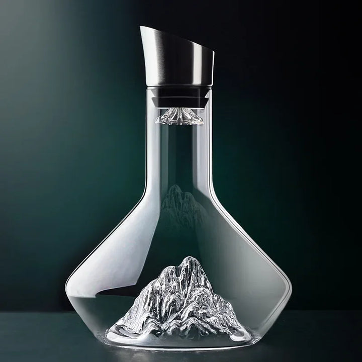 1500ml Iceberg Decanter Kreativ Blyfri Krystalmateriale Luksus Høj- Kvalitets Hjem Rødvinsdistributør Decanter Vinkaraffel