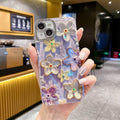 Flower Glow Soft Shockproof iPhone Cover