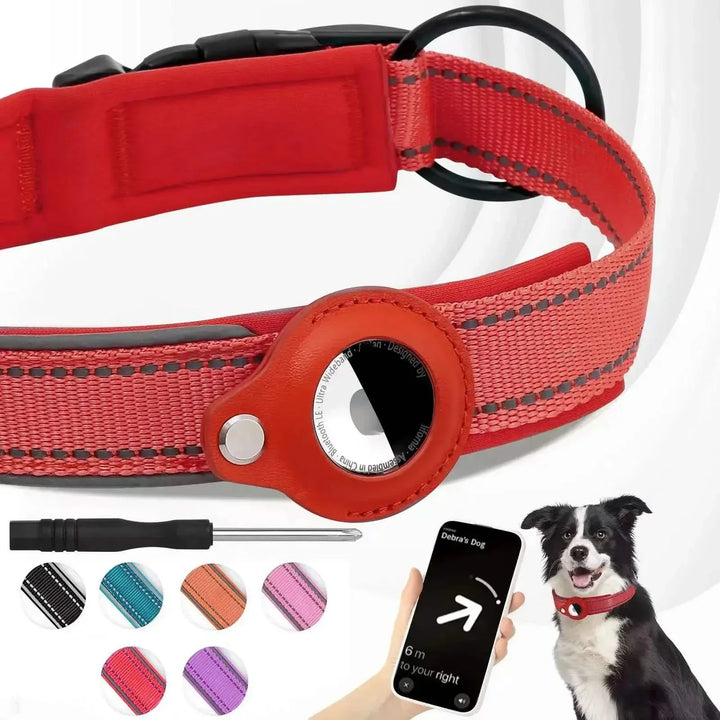LEAZO - AirTag Hundehalsbånd