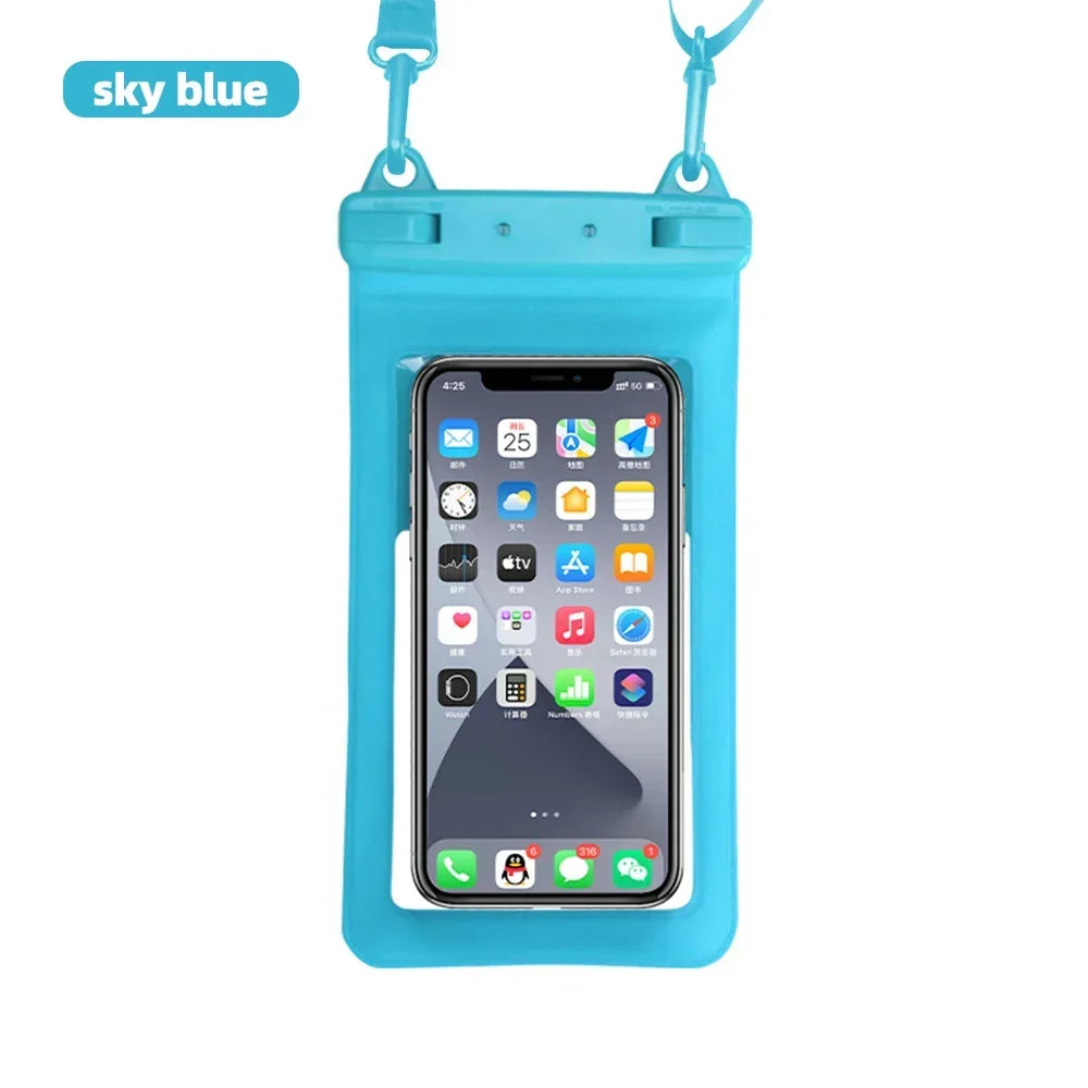 Vandtæt Smartphone Etui DryVault | Fuldt Udsigtsdesign | Sideadgang | Med Bærestrop