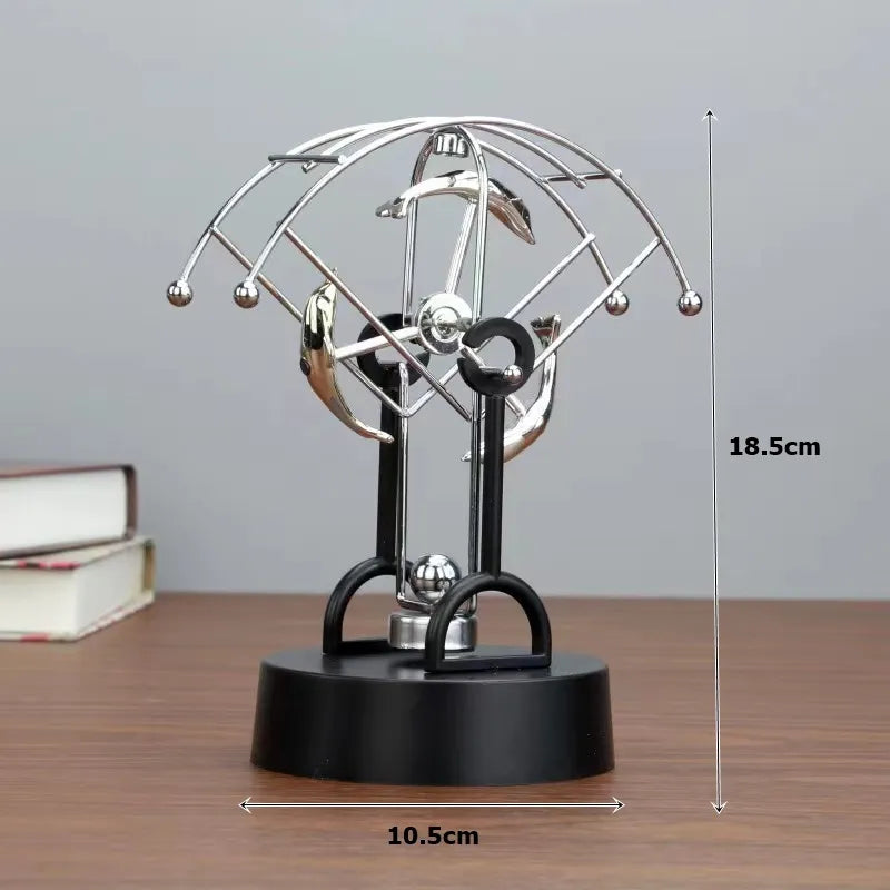 Newton Pendulum Bold, som repræsenterer evig bevægelse
