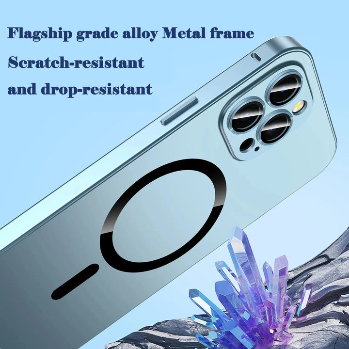 Magsafe Aluminium Ramme Metal Bumper iPhone Cover