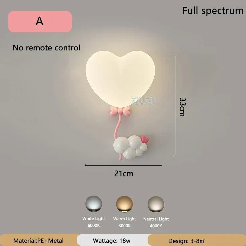 LoveLicht - Pink Clouds LED Natlys