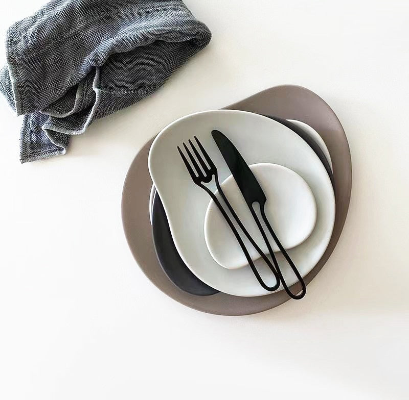 Outline Bestik Sæt lavet af Rustfrit Stål