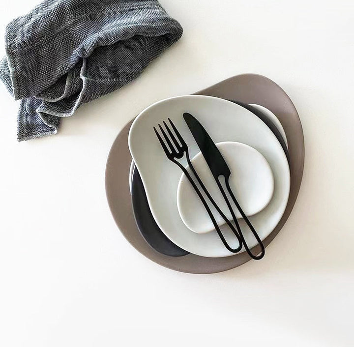 Outline Bestik Sæt lavet af Rustfrit Stål