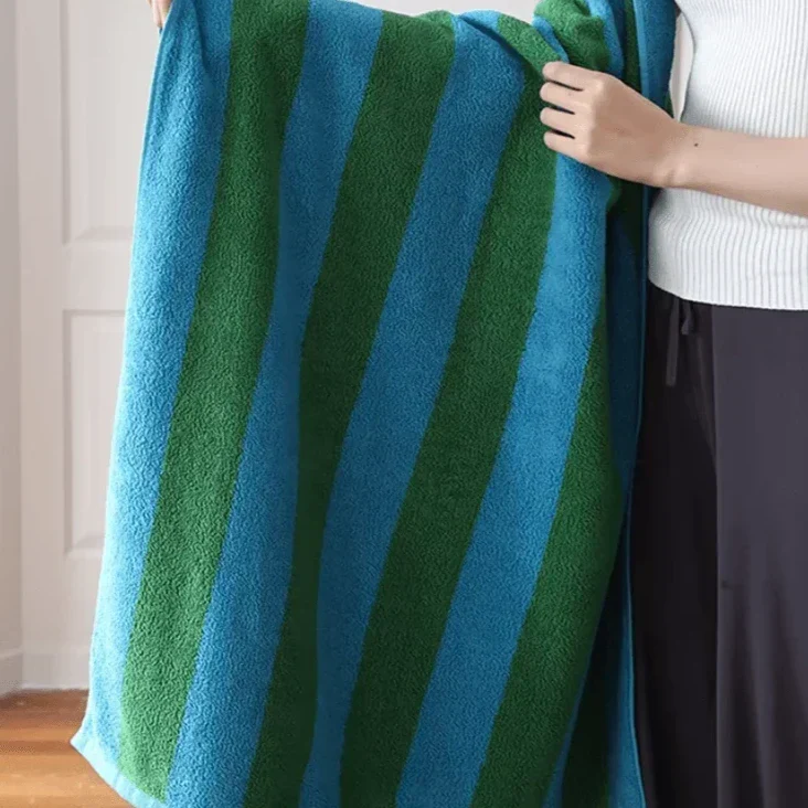 Retro Striber Håndklæde (Chunky)