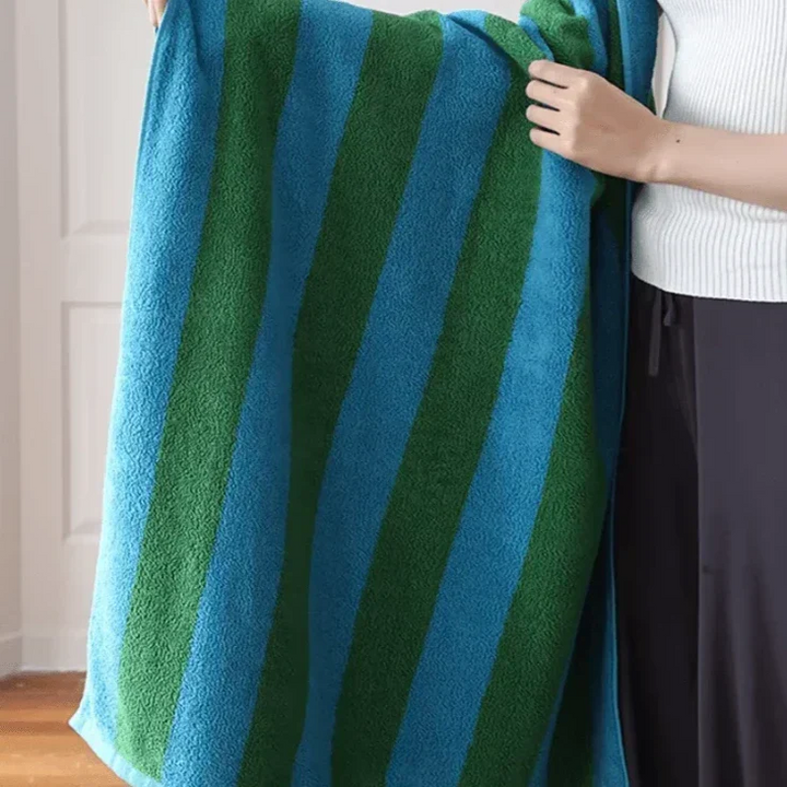 Retro Striber Håndklæde (Chunky)