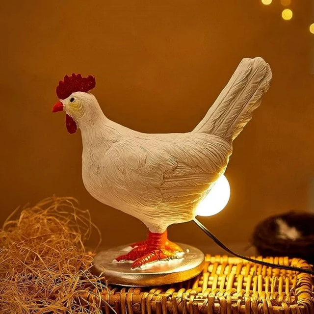 Landhus Kylling Bordlampe