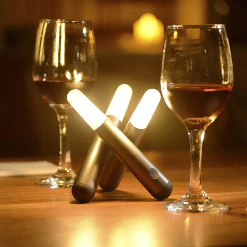 FlexiGlow genopladelig LED natlampe