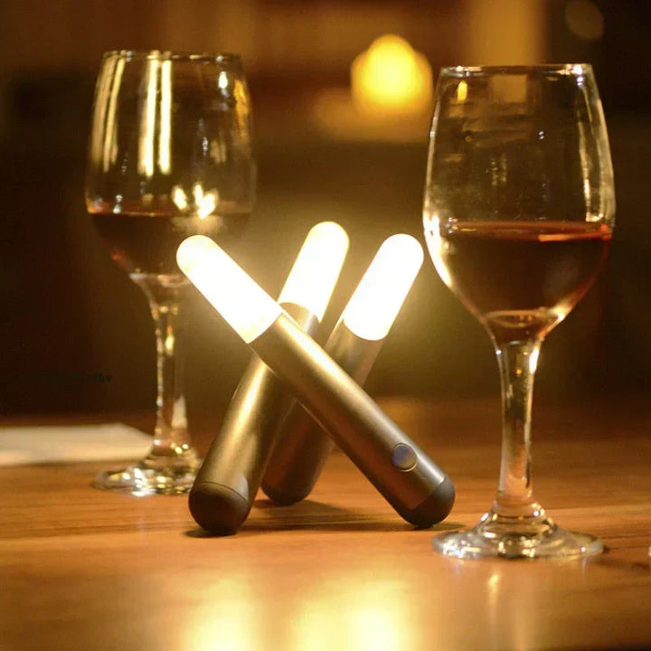 FlexiGlow genopladelig LED natlampe